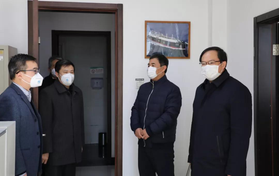 楊金成到長城電子、綜合院檢查指導(dǎo)疫情防控和復(fù)工復(fù)產(chǎn)工作